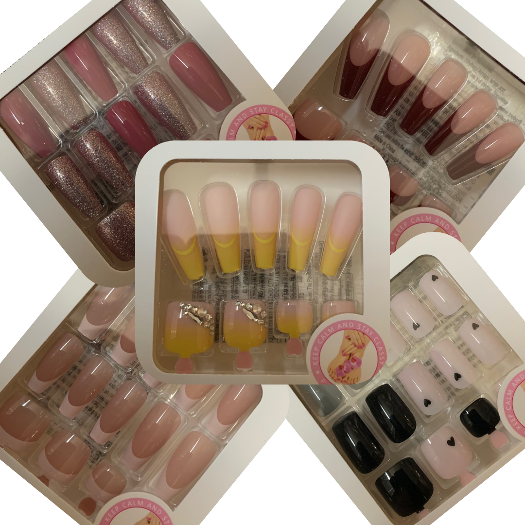 Predesigned Nails and Toenails