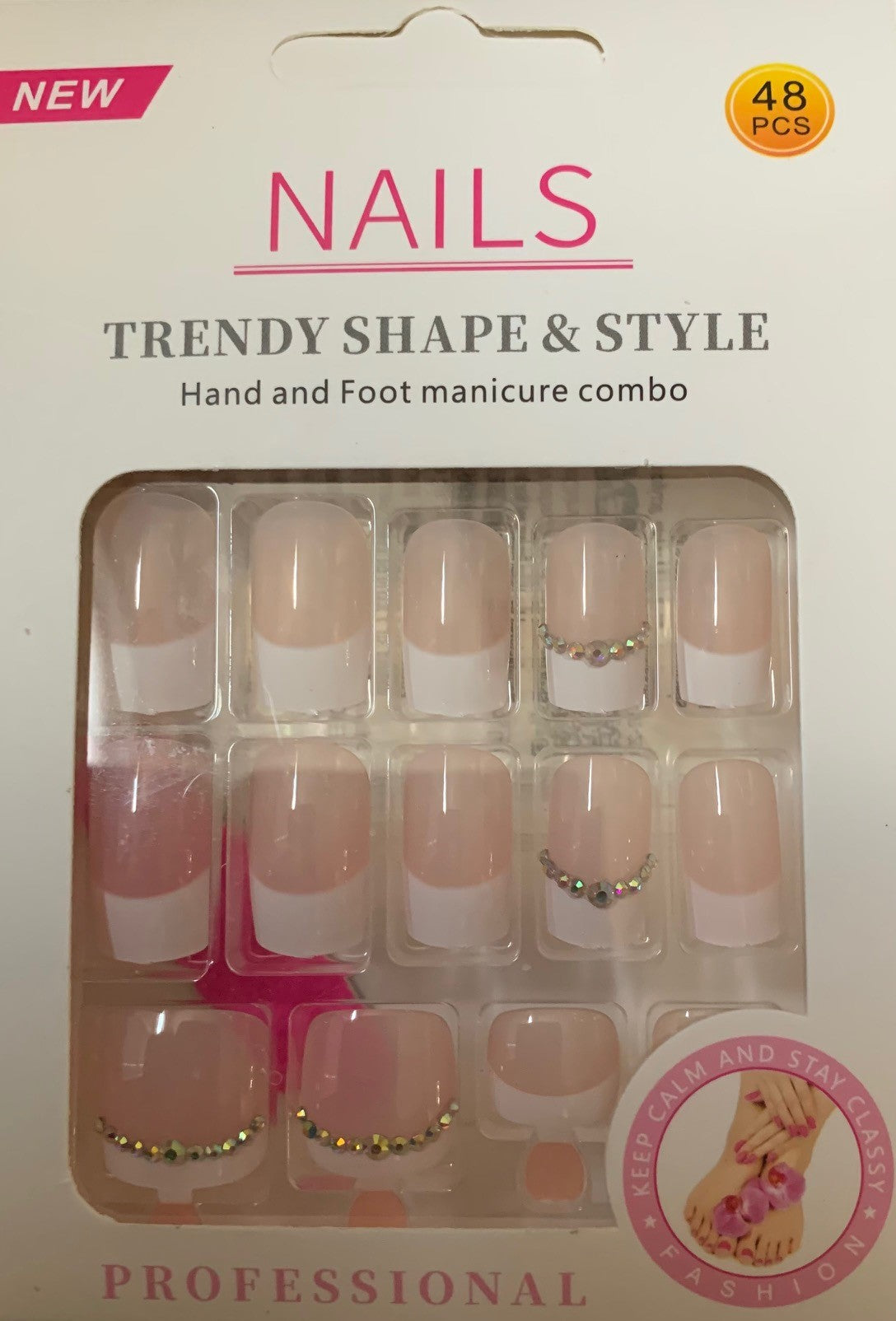 French Nails and Toenails